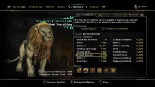 Neverwinter Discussing Possible Companion Meta Changes (all theory no facts)