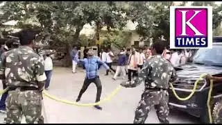 BJP ATTACK ON TRS MLA HOUSE