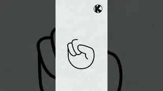 simple drawing peace hand symbol #shorts #peace #damai