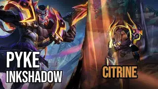 Citrine Inkshadow Pyke Skin | League of Legends