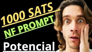 🚨1000 SATS E NF PROMPT TOKEN ALTO POTENCIAL DE VALORIZA&Ccedil;&Atilde;O EM +100 VEZES VALE A PENA? 💥📈✈️