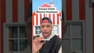 Bruh, Europe is cooking ☀️ #summer #heatwaves #shorts #europe #usa
