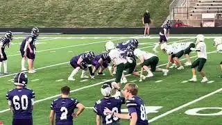 #54 Emmett Tegtmeier 2025 Game Reps at Center and Guard