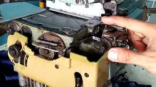 cara mengatasi bahan yang mengkerut || mesin obras