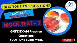 GATE Microbiology Mock Test -2  | GATE Level High Weightage Rank Booster Test | Microbiology Quiz