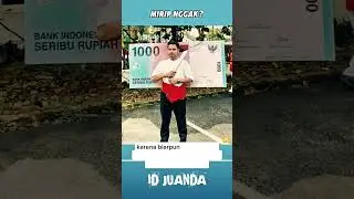 MIRIP UANG SERIBU RUPIAH #shorts