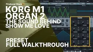 KORG M1Organ 2 1073 Reimagined Serum 2 Complete Product Walkthrough