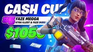 How we got 5th 🏆 in TRIO CASH CUP - FaZe Megga, Dubs & illest