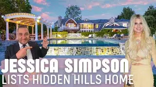 Glimpsing Glamour: Jessica Simpson's Hidden Hills home awaits new owner!