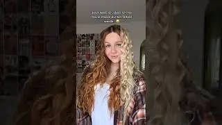 Warum ich mir NIEMALS die Haare braun f&auml;rben werde! 🥹 @MavieNoelle #hair
