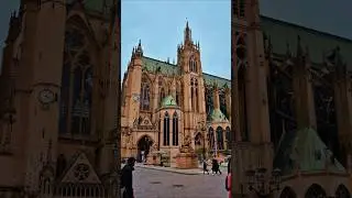 🇨🇵 Inside the Brightest Cathedral in the World ✨ (Metz, France)
