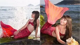 GIOVANNA VIRA SEREIA EM PRAIA DO RIO DE JANEIRO