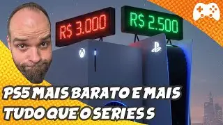 Aconteceu: o PS5 é mais barato que o Xbox Series S.