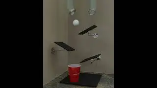 Blender Perfect Loop - Ping Pong Balls 02 #shorts