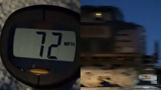 72 mph UP Z train flying west w/ UP 6236 ( ZG4CI )!!! BNSF Transcon&hellip;1/6/26
