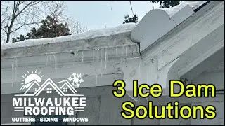 3 Solutions for Ice Damming 
