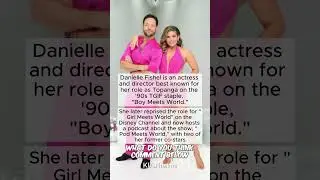 Danielle Fishel Pro partner: Pasha Pashkov | Dancing with the Stars' season 34