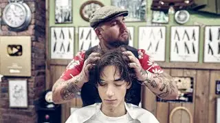 💈 ASMR BARBER - Head & Face Massage - Relaxing Sleep Therapy