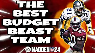 MADDEN 24 BEST BUDGET BEASTS TEAM ,BUDGET BEASTS FOR EVERY POSITION , UNDER 100K 300K NO MONEY SPENT