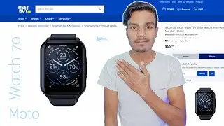 Motorola Moto Watch 70 | Features & Specs | 14 Hours Battery, IP67 Swimproof | moto watch 70