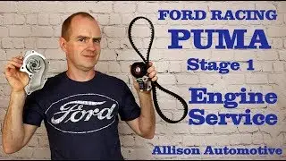 Ford Puma 1.7 (Racing ed) Stage 1 Engine Service (Cam belt re-tension etc) - Allison Automotive