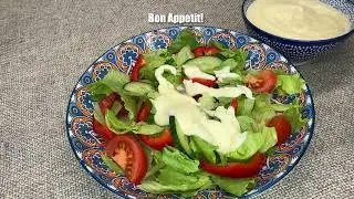🥗 Easy Egg Based Salad Dressing 🍳🥗