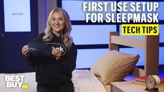 First-Use Setup for Therabody SleepMask &ndash; Tech Tips from Best Buy