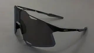 &Oacute;culos de Ciclismo 100% Hypercraft Soft Black Gold 2 Lentes