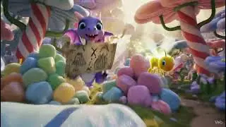 Luna the Dragon and the Candy Castle Adventure! 🍬🏰