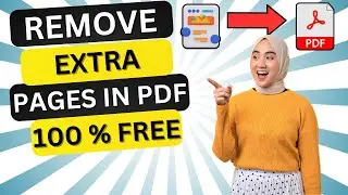 How to remove extra page in pdf free