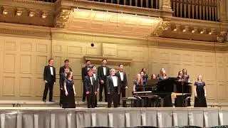 Marlborough HS A Cappella at MICCA Gold Medal Showcase, 2019