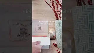 Unboxing Herm&egrave;s 2026: The Paper-Cut Horse Red Envelope NOT FOR SALE 🐎✨ #Luxury #CNY #爱马仕