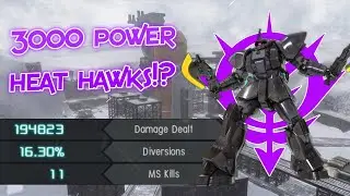GBO2 Act Zaku Commander Type: 3000 power heat hawks!?