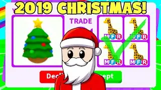I traded only CHRISTMAS EGGS! (adopt me)