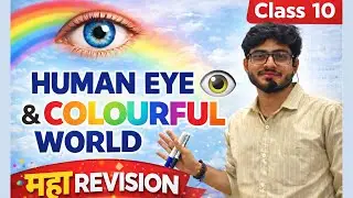 Human Eye & Colourful World | Most Important PYQ + Numericals | Class 10
