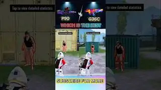 🔥 P90 vs G36C 🔥 Ultimate Damage, Fire Rate & Recoil Test After 4.0 Update 😱 | #shorts #pubgmobile