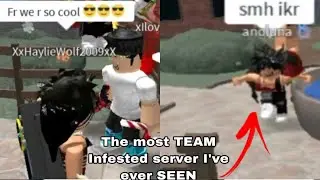 Finding the most TEAMER INFECTED Server.......(Mm2)