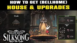 КАК ПОЛУЧИТЬ ДОМ В SILKSONG | Как открыть BELLHOME и улучшения для дома! Письменный стол и граммофон