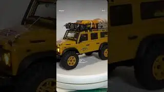 Upgraded the FMS FCX24m Trophy D110 Edition RC#fmsrc#rcx24 #rcfun#rccrawlers