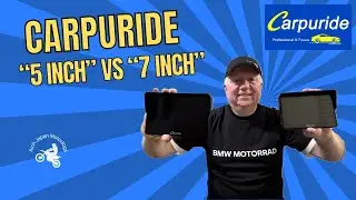 BMW R1300 GS Adventure | Carpuride Screen 5 inch vs  7 inch