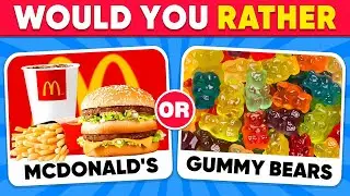 Would You Rather? Fast Food vs Candy Edition 🍔🍬 Quiz Mate