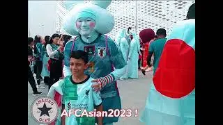 AFCAsianCup 2023 -Japan Vs Bahrain Al Thumama Stadium Activities
