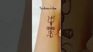 simple bracelet mehandi design ideas #mehandi shorts #shorts feed