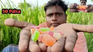 Jelly Candy Making|ஜெல்லி மிட்டாய்|90's Kids Special Candy|Marshmallow Recepie|Village Food Safari