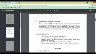 Computer Science introduction PMS/CSS
