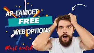 Ap Eamcet Free Web Options 2023! #eamcetweboptions