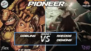 Goblins VS Rakdos Demons  [MTG Pioneer Round 1]