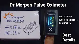 Dr morepen best pulse oximeter under 500/- 👍 #review