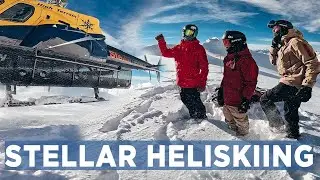 STELLAR HELISKIING MED THE MOUNTAIN STUDIO | VLOGG² 26