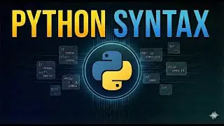 PYTHON SYNTAX | PYTHON FULL COURSE | #pythonanddjangofullstackwebdeveloper #trending